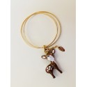 Creart Bracciale Cerchio Rigido - Cerbiatto