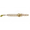 Sacramore Firenze Bracciale con Rosone Smaltato e Perle