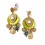 Sacramore Firenze Orecchini Cuore con Perla
