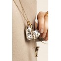 Alcozer Collana Cuore Lunare