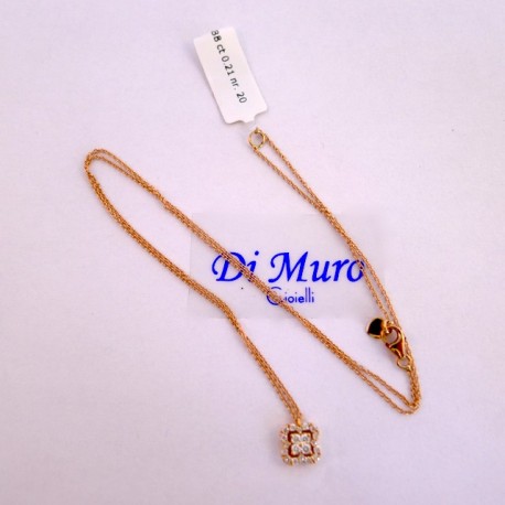 Di Stefano & Buonocore Collana Piastra Fiore