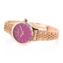 Hoops Orologio Luxury Gold Fucsia