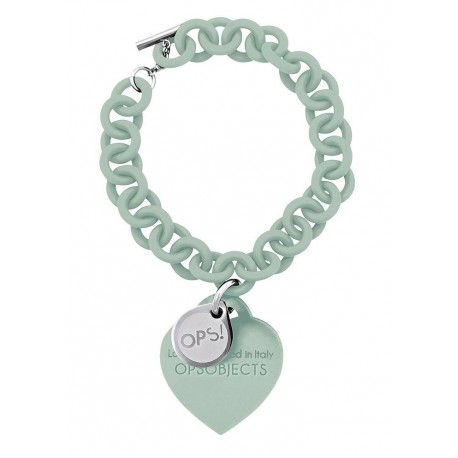 Ops!Objects Bracciale Love Verde Acqua