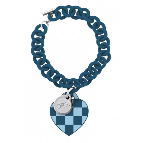 ops!Objects Bracciale Damier Blu