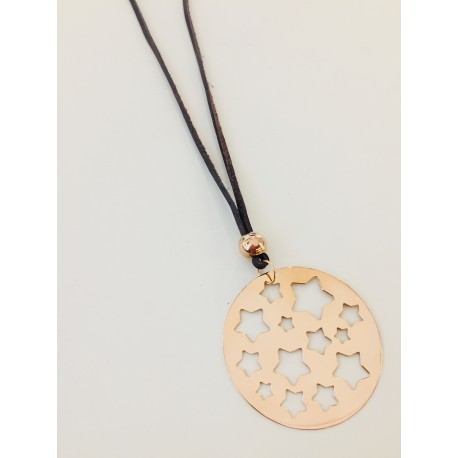 Bulli & Pupe Collana Argento Stelle dorate